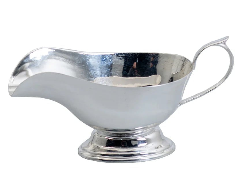 Silver Plated Sauce Server