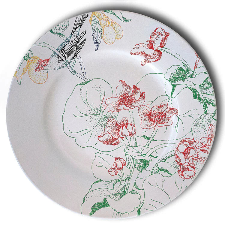 Mix & Match Set of 6 Polychrome Dinner Plates