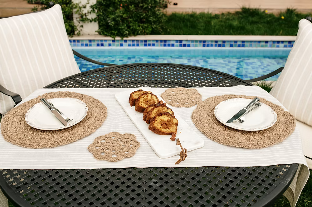 Natura Linen Table Runner