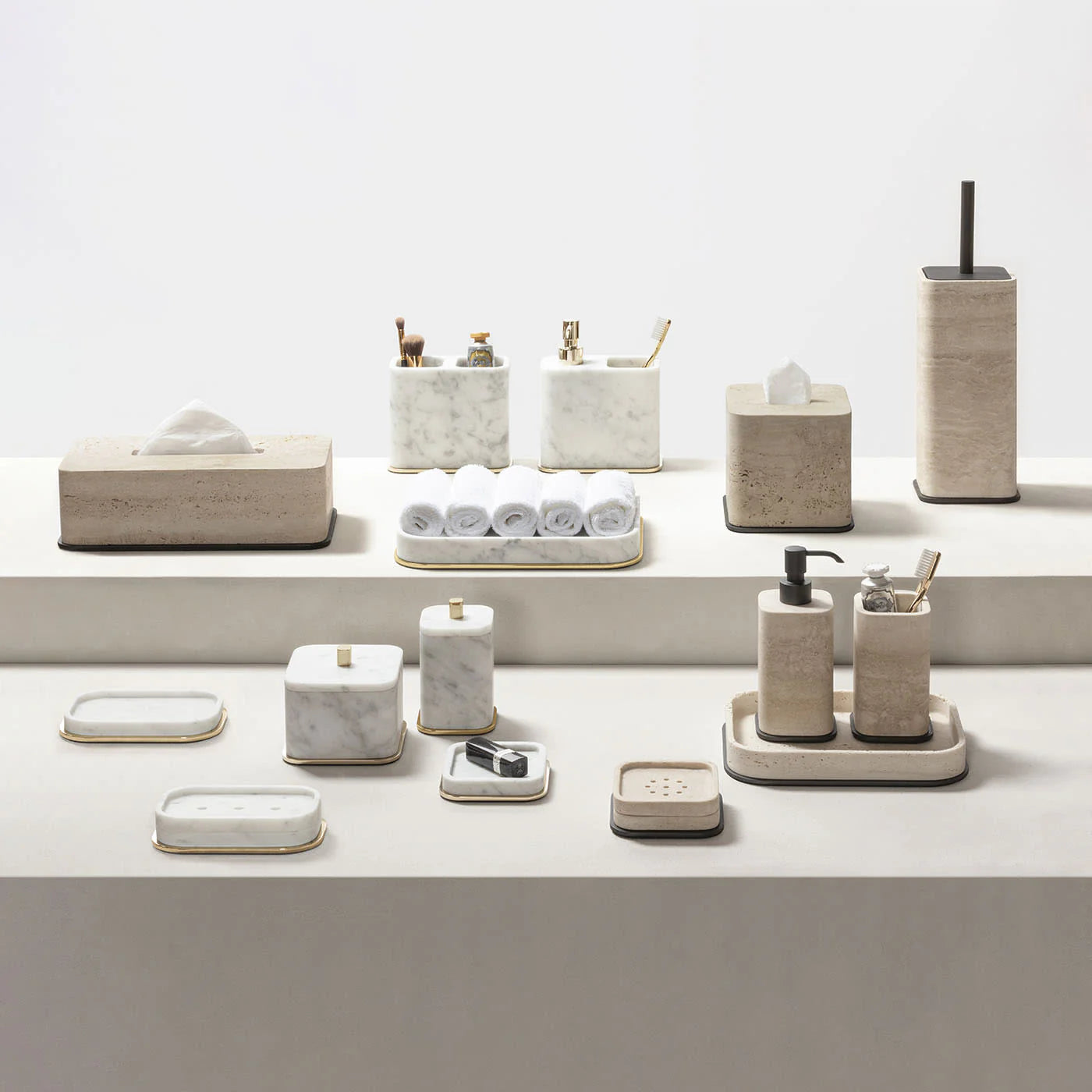 Polo Marble Rectangular Soap Bowl