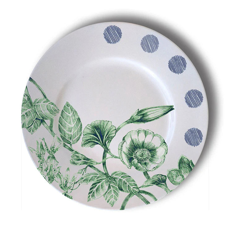 Mix & Match Set of 6 Polychrome Dessert Plates
