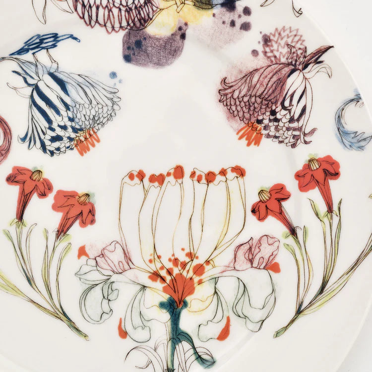 The Grandma's Garden Dinner Plate B