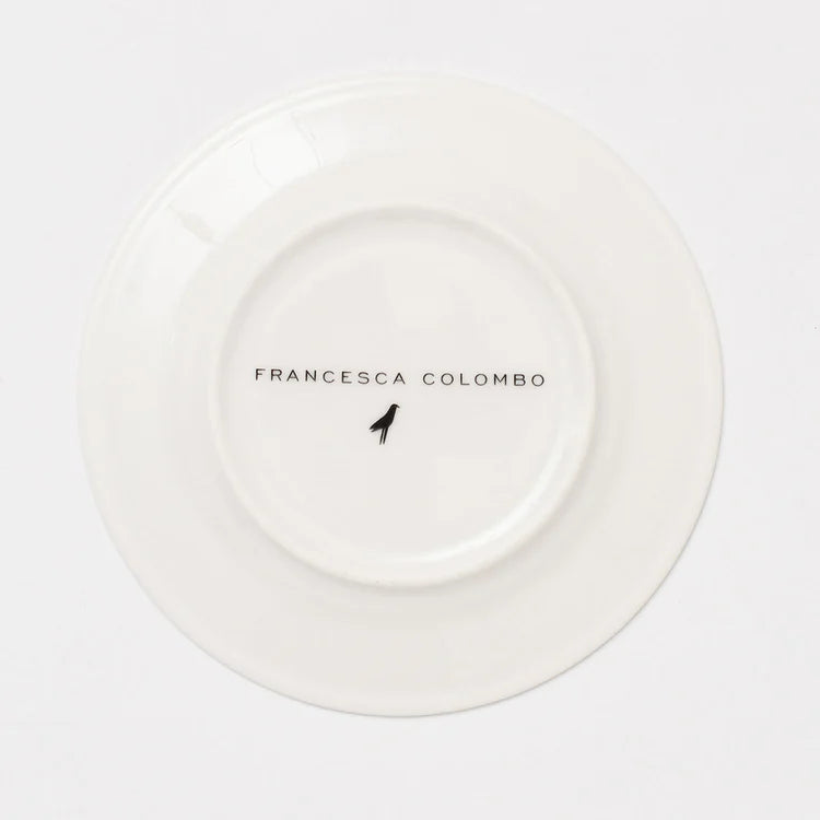 The Grandma's Garden Bread Plate C