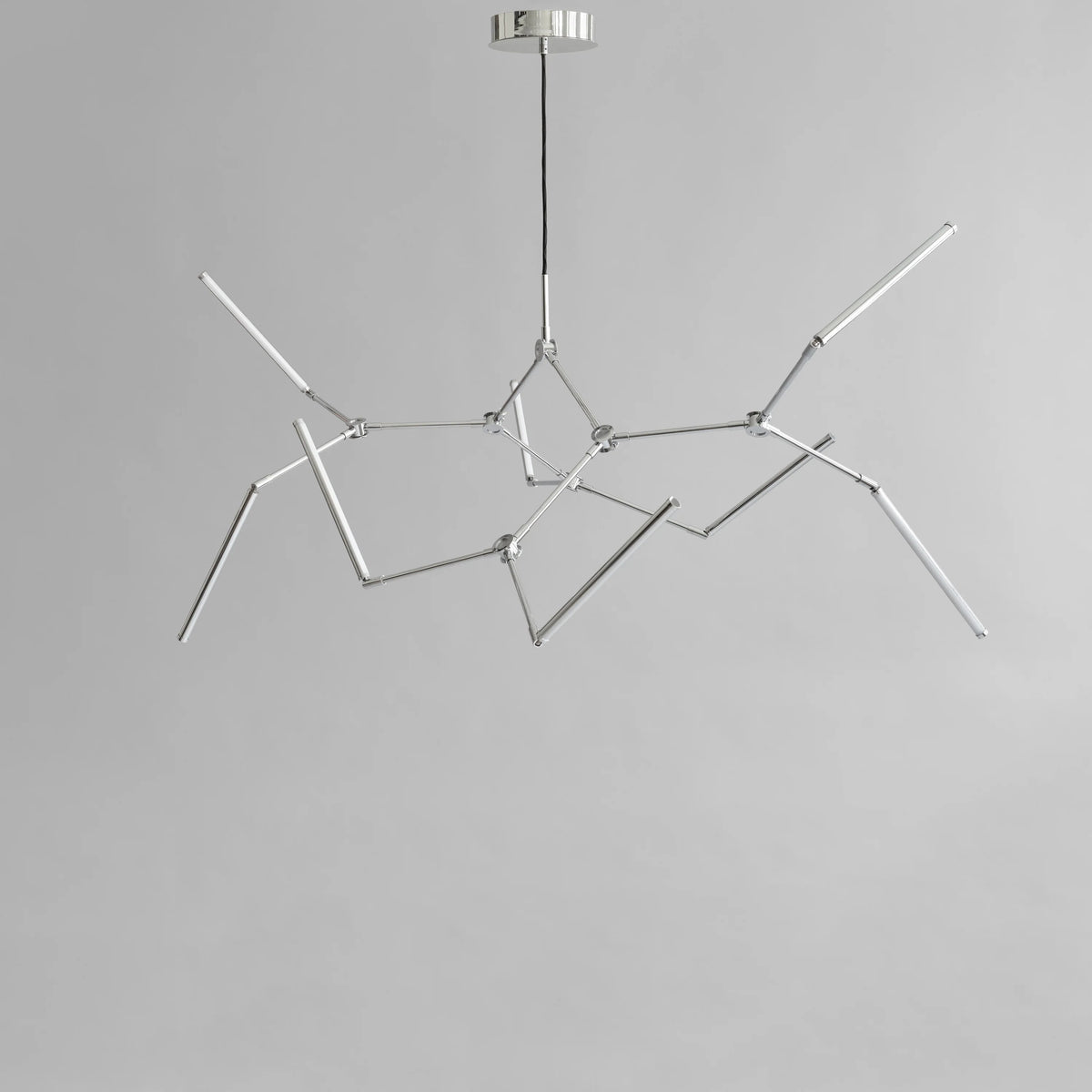 Stick Chandelier Chrome