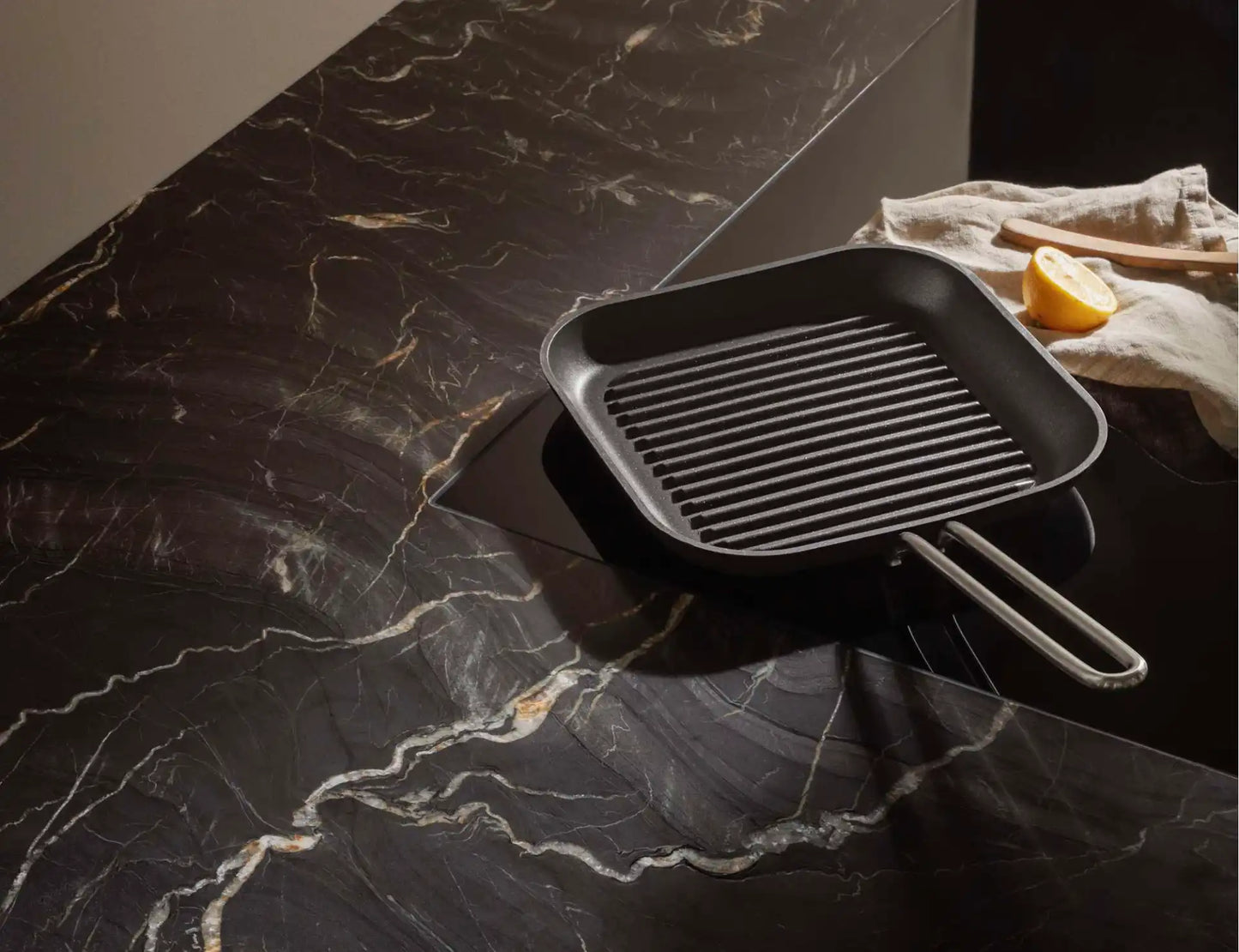 Prof. grill frying pan 28x28 cm