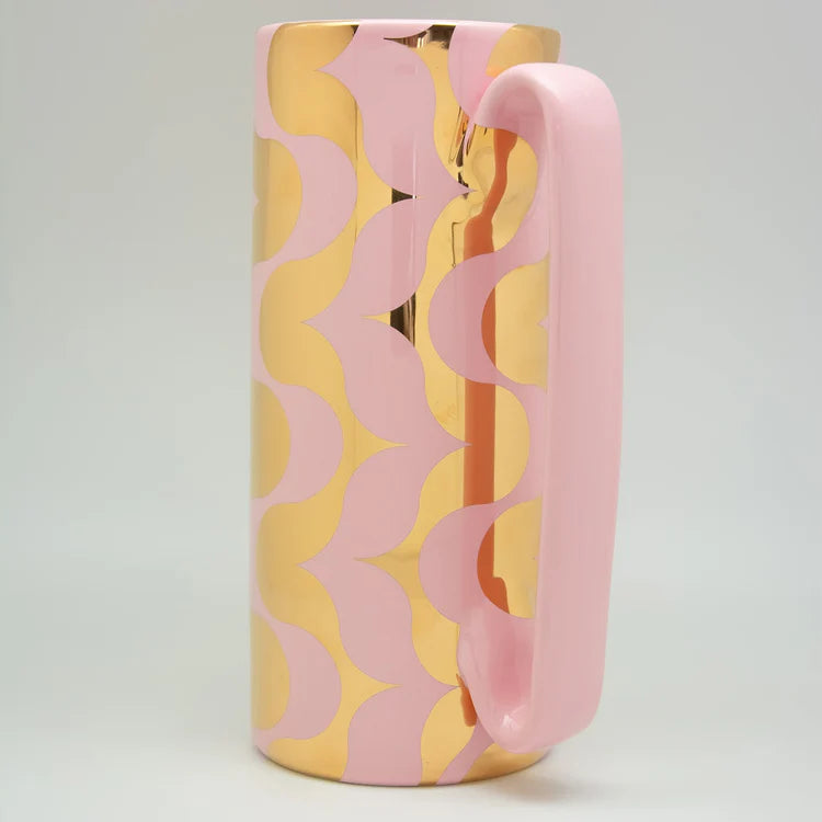 Serlio Equilibri Gold 24K & Pink Carafe