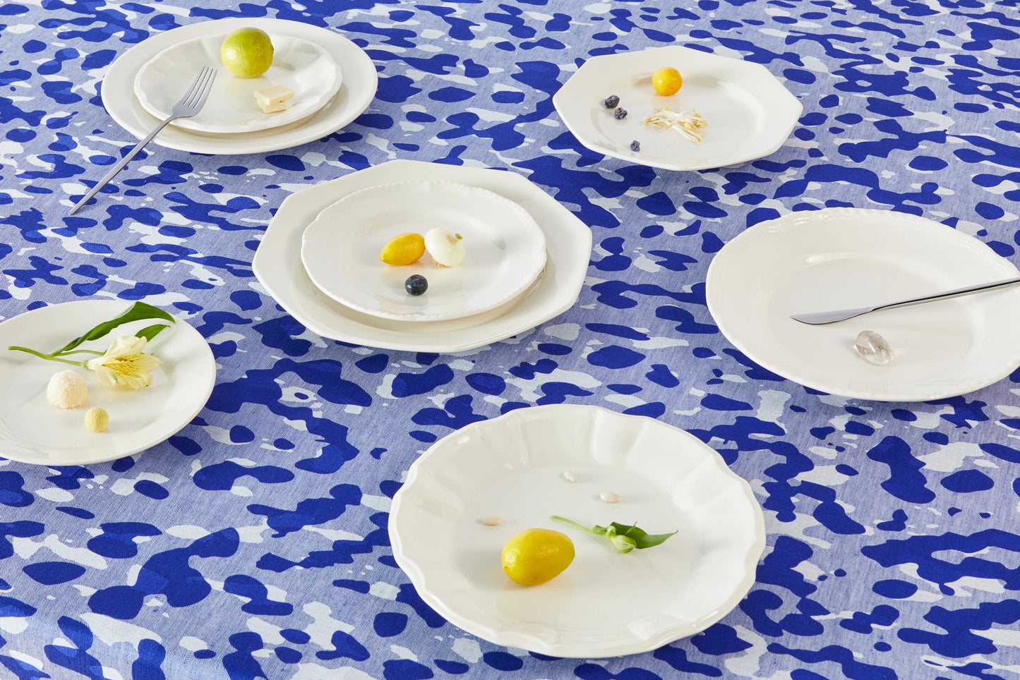 L&G White Dessert Plates (X4)