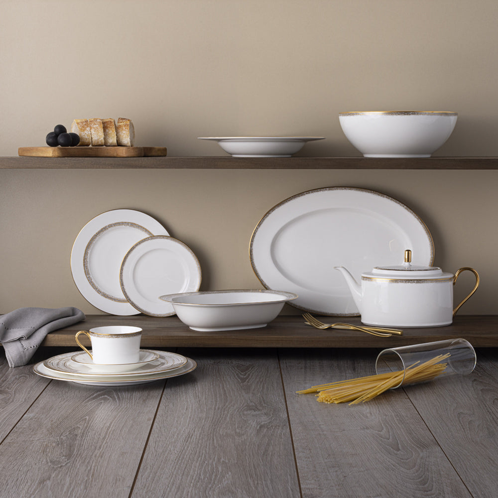 Noritake Haku Dinnerware, Set of 67