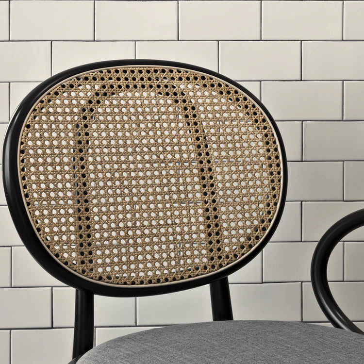 Black and White Chair by Front