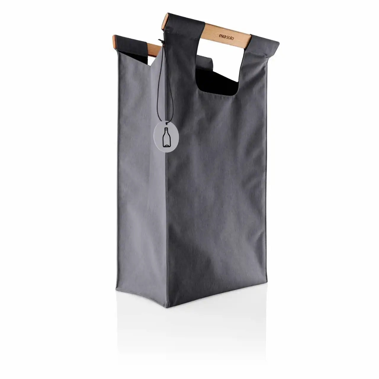 Recycling waste bin bag - Dark grey - 28 l