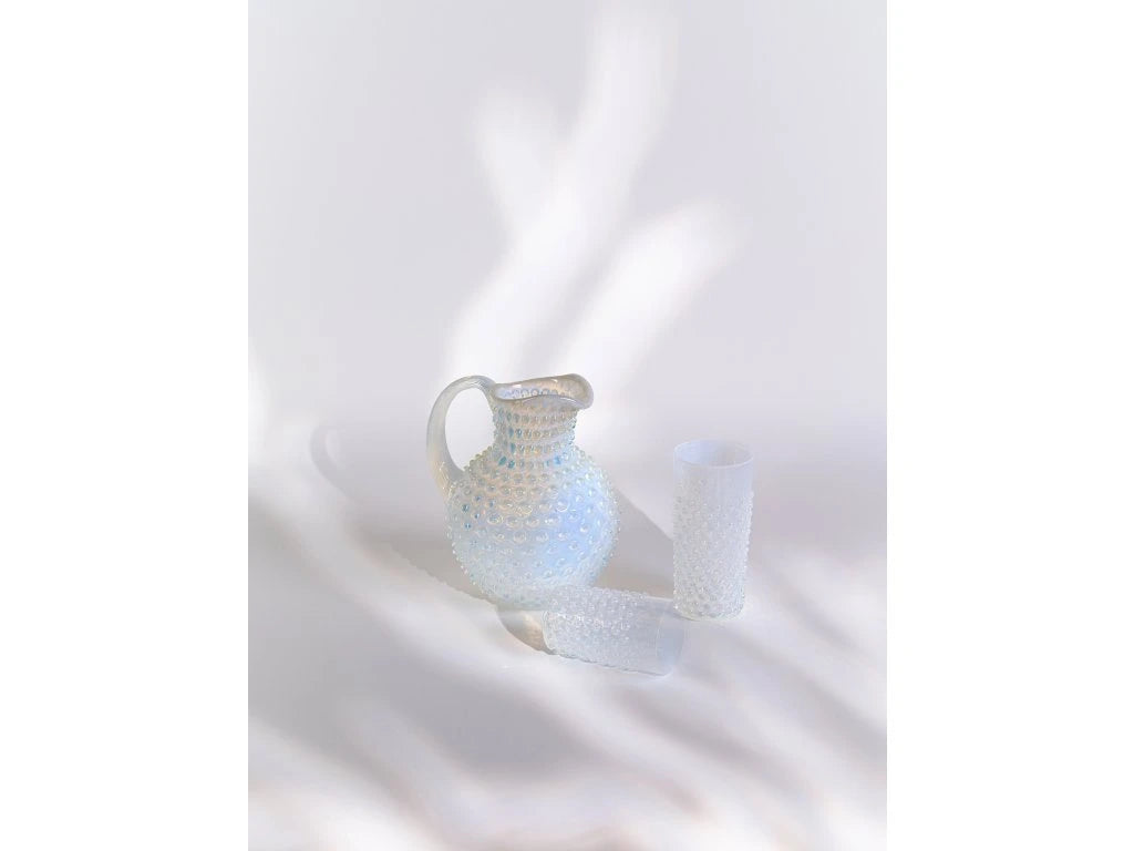 Clear Hobnail Tumblers