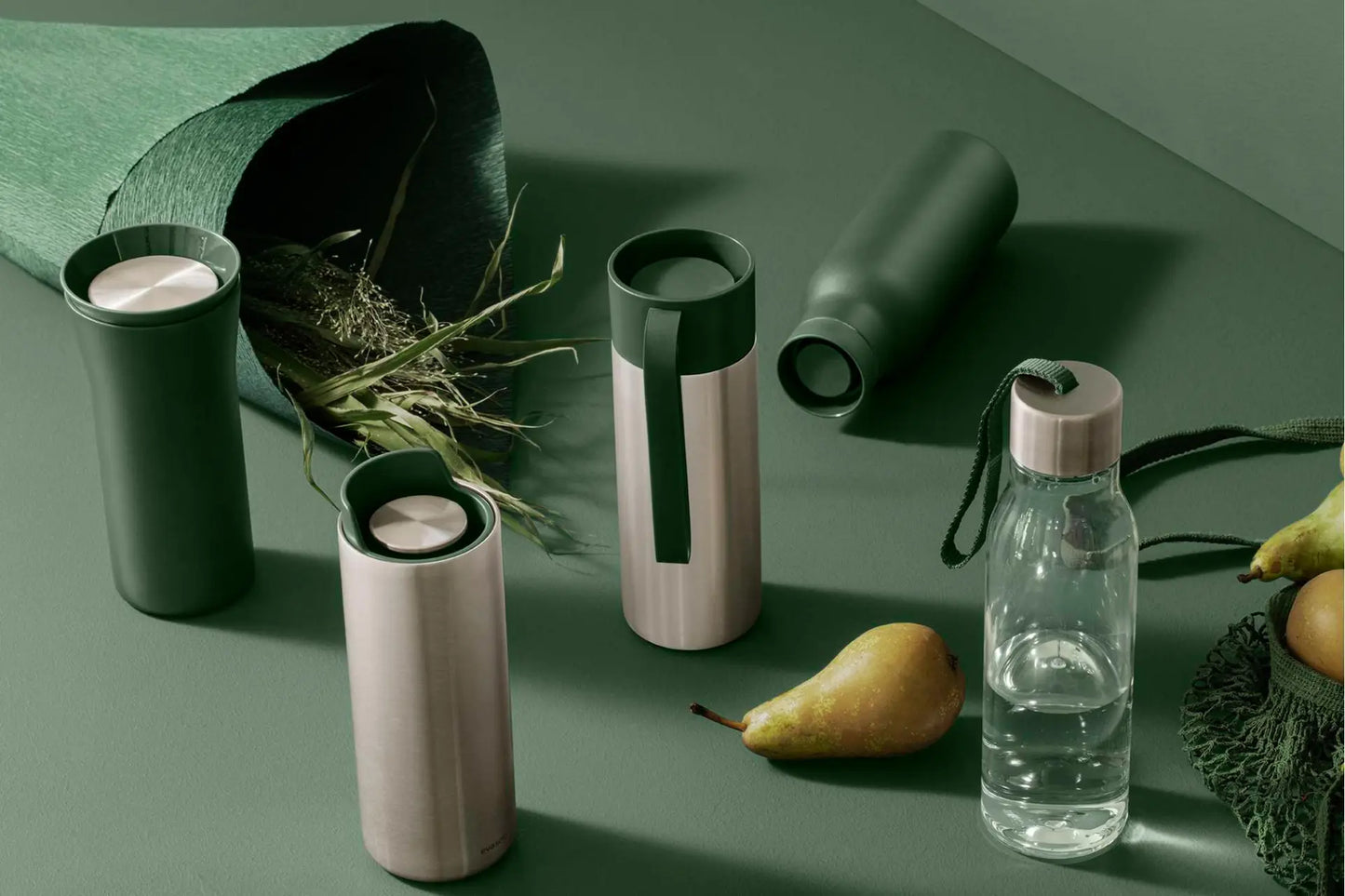 City To Go Cup recycled Emerald green