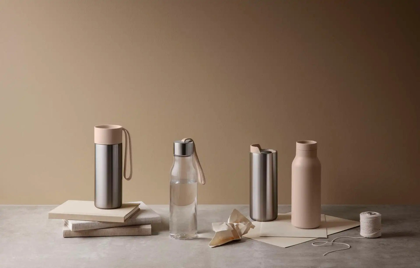 Drinking bottle - 0.5 litres - Soft beige