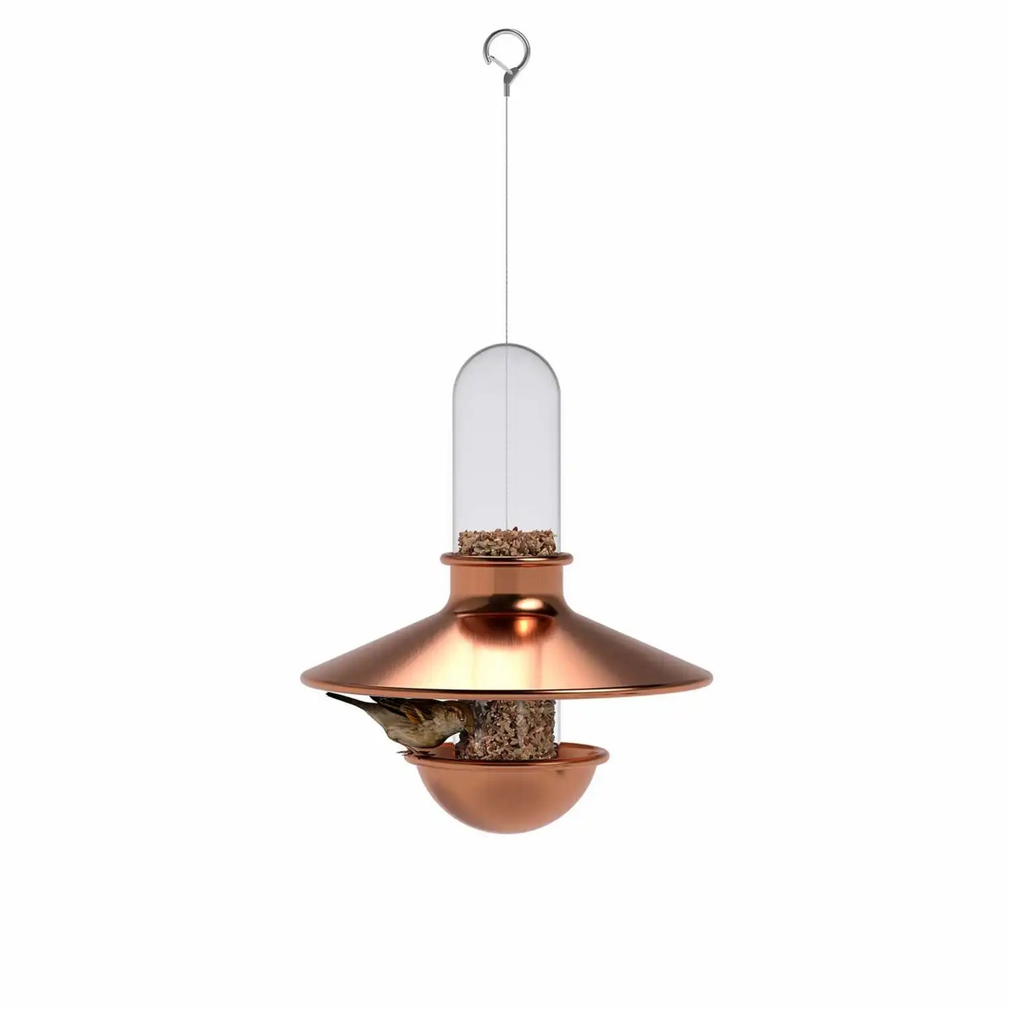 De luxe birdfeeder copper