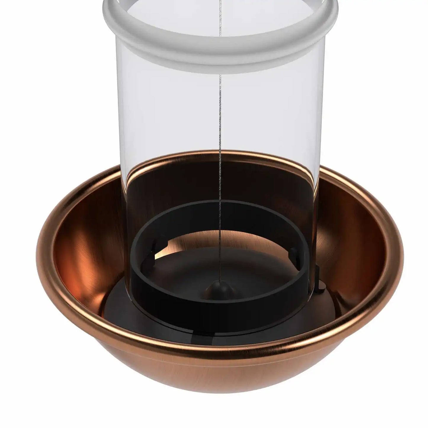 De luxe birdfeeder copper