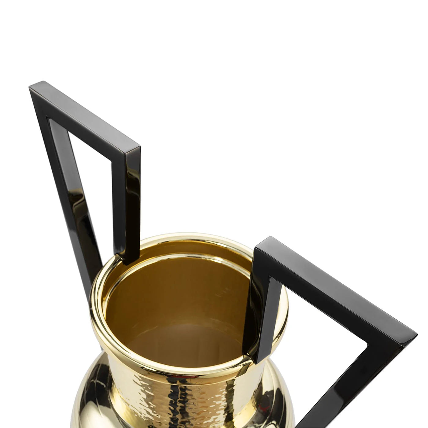 Rhodos Golden & Black Amphora Vase