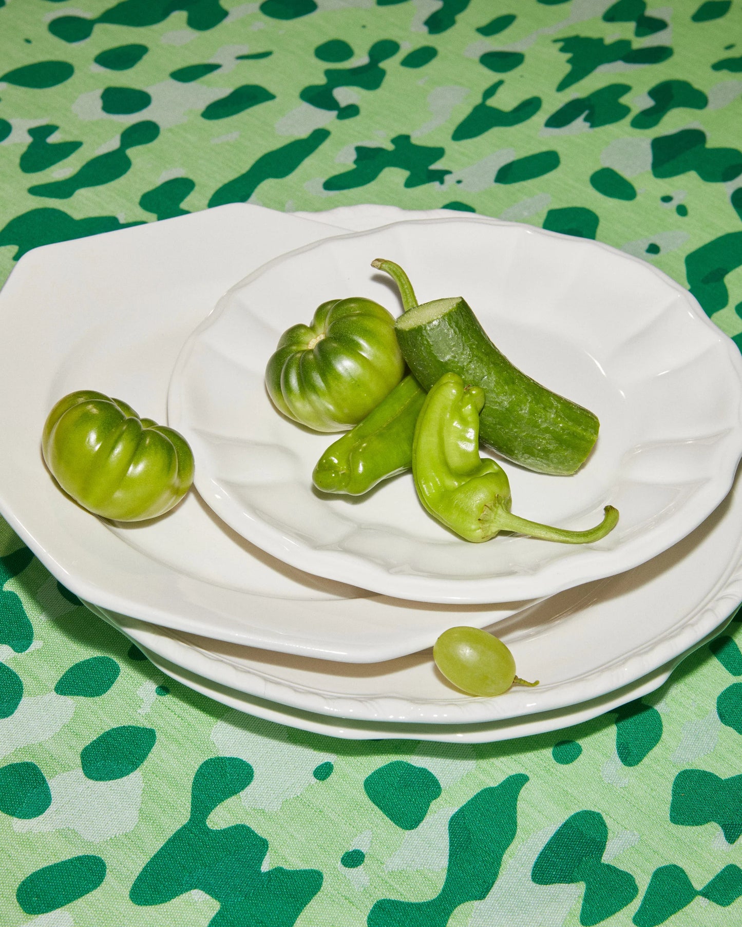 L&G White Dessert Plates (X4)