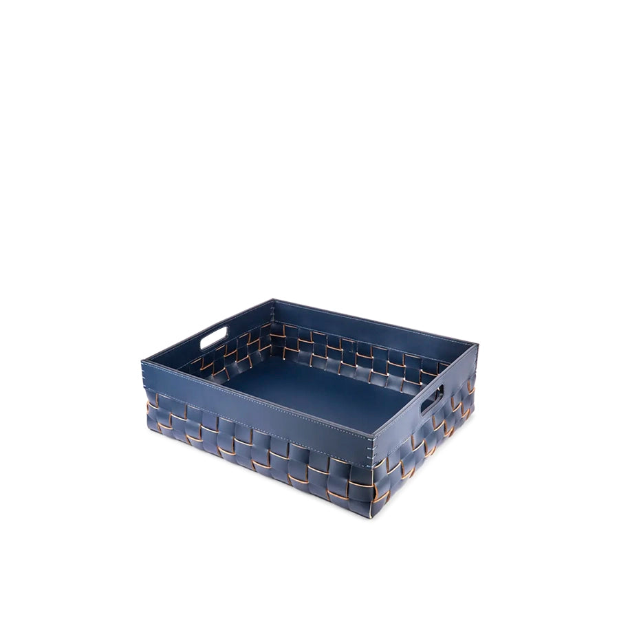 Riviere Barcellona Rectangular Handle Storage Basket