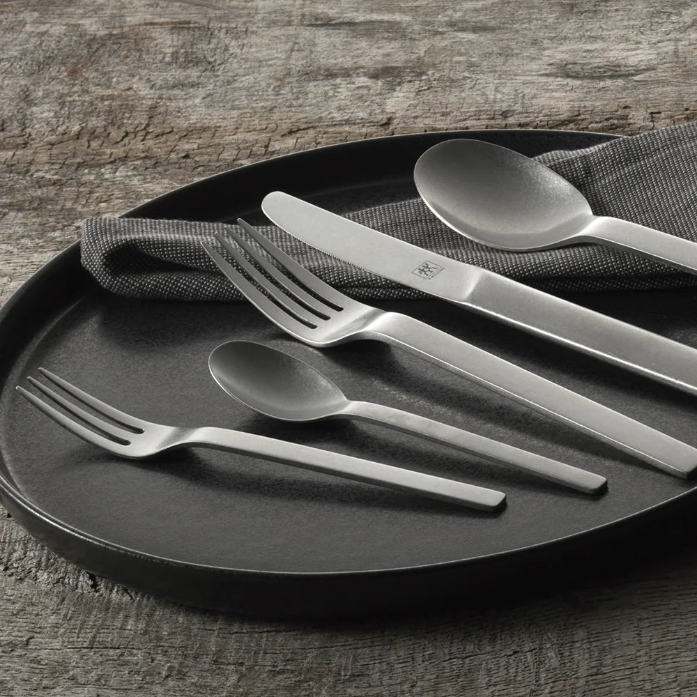 Minimale Cutlery Matt Hammered, Set of 30