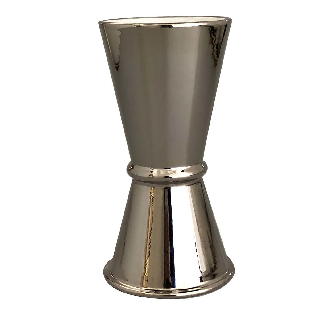 Ginza Jigger Palladium Terracotta Flower Vase