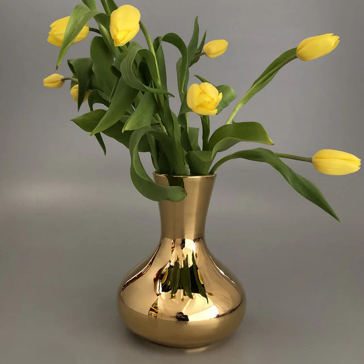 Goccione Gold Flowerpot