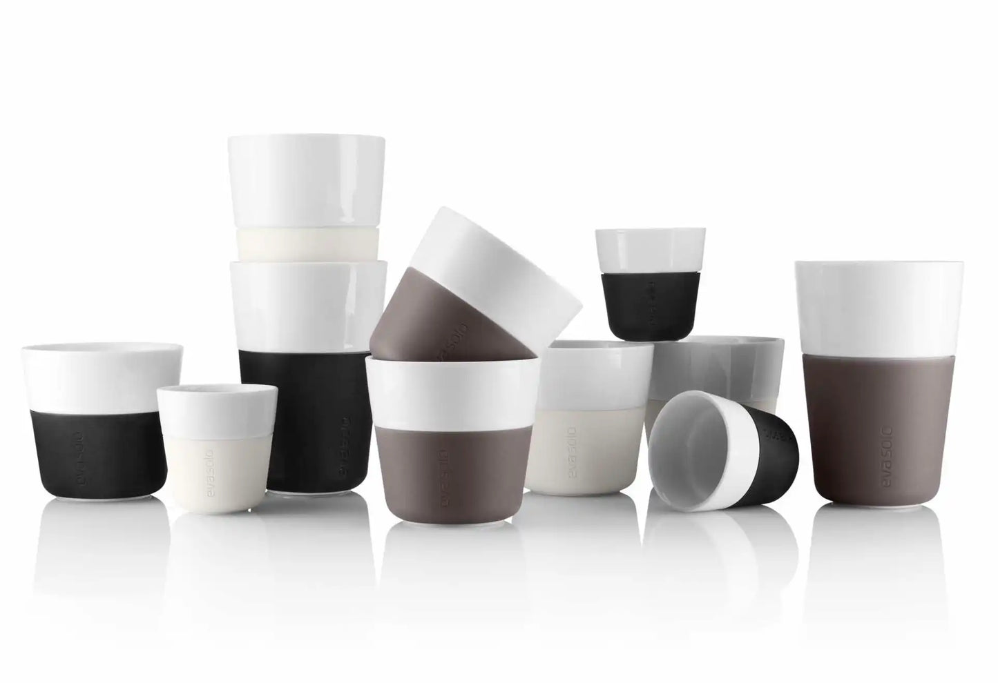 Cafe Latte Tumblers Set Of 2