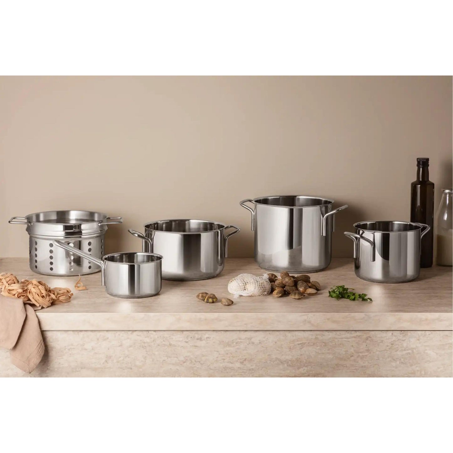 Trio Pot Steel Set Of 4