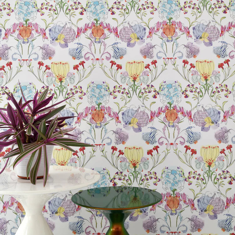 The Grandma's Garden Wallcovering