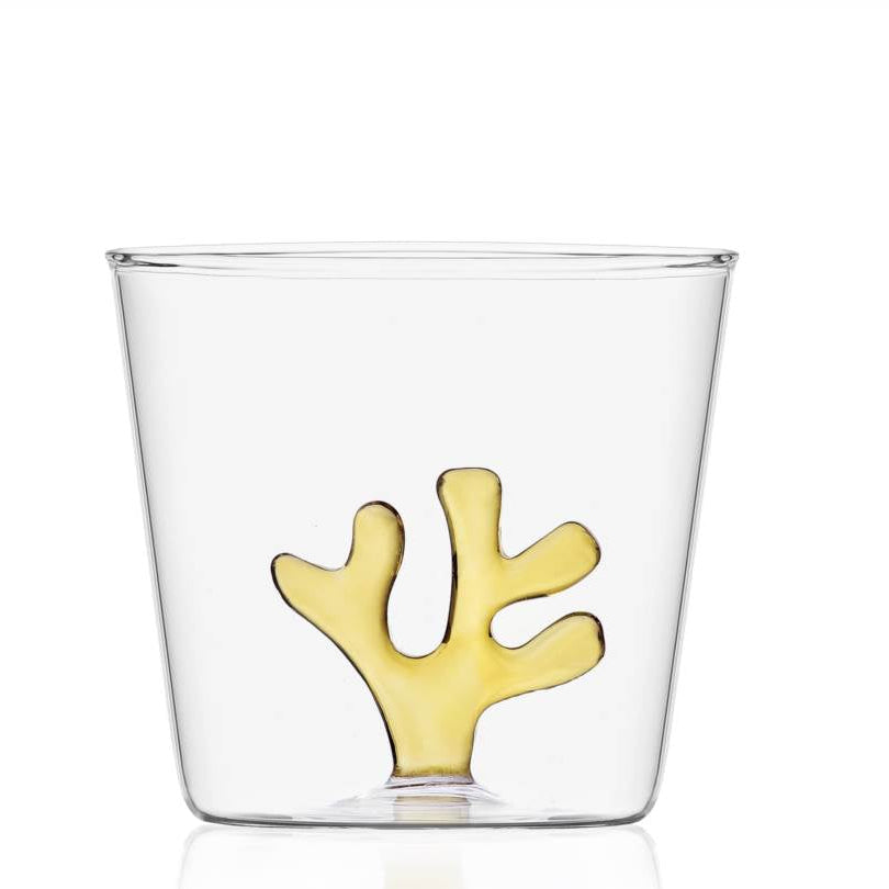 Tumbler yellow coral