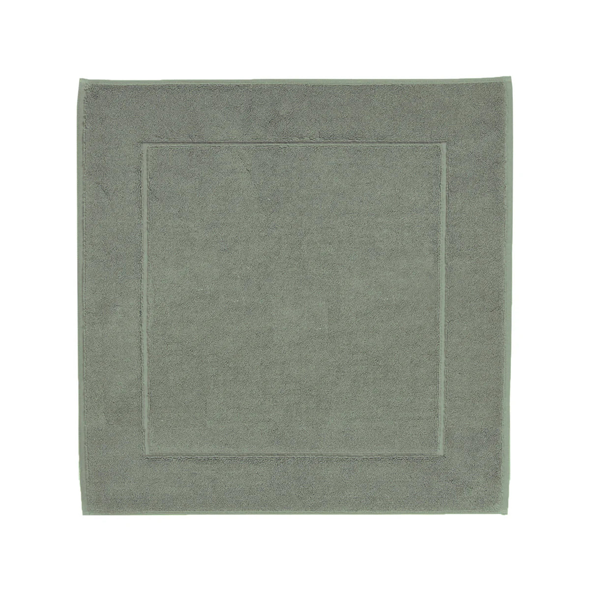 Aquanova London Bath mat-Solid gray rug on a white background