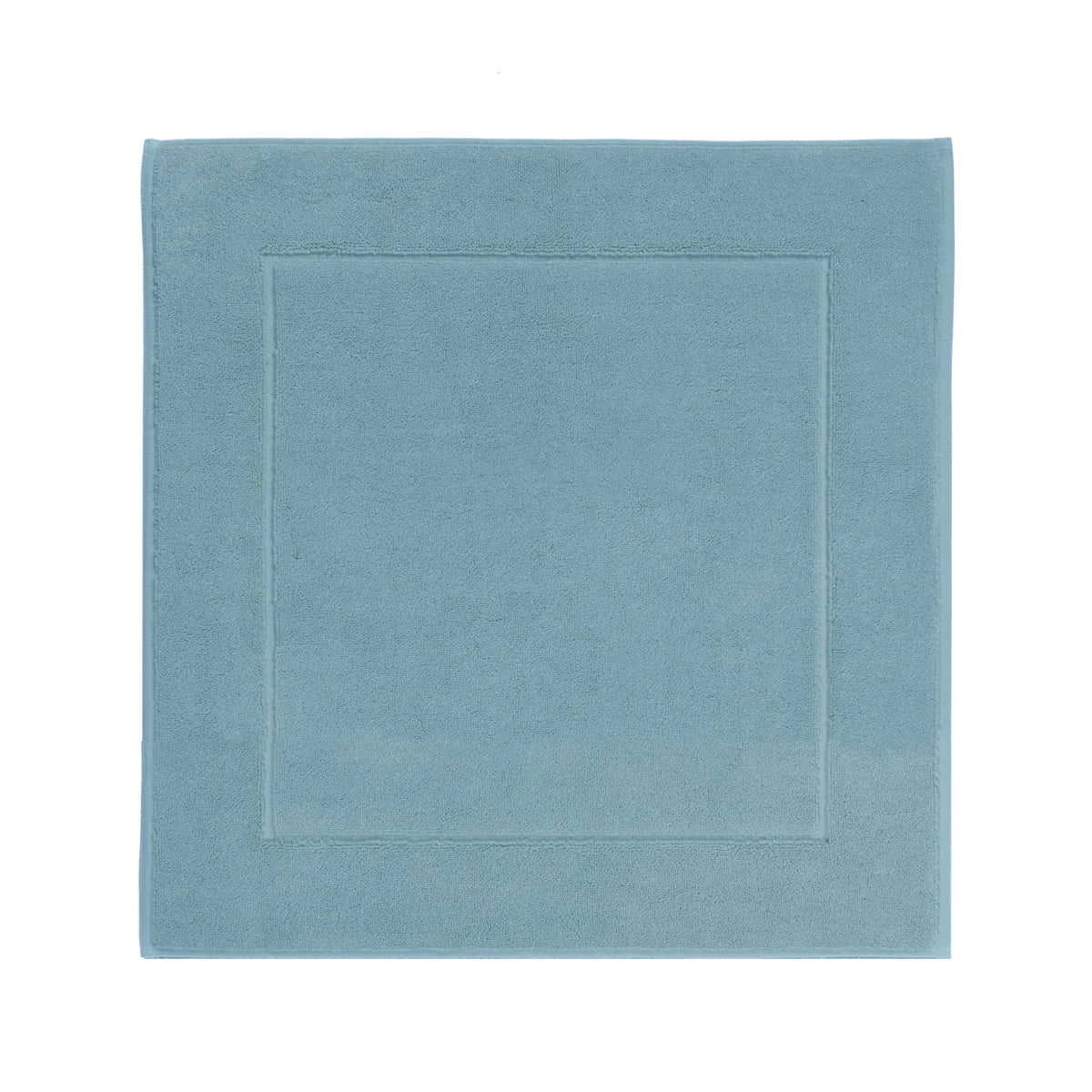Aquanova London Bath mat-Solid blue bath mat on a white background
