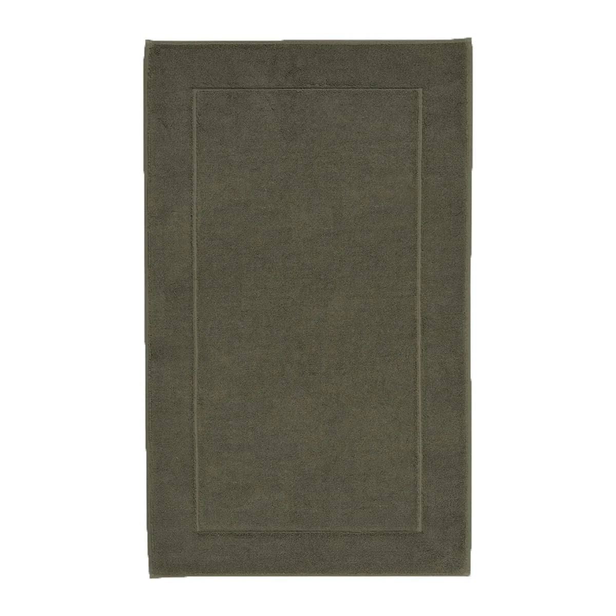 Aquanova London Bath mat-Green bath mat on a white background