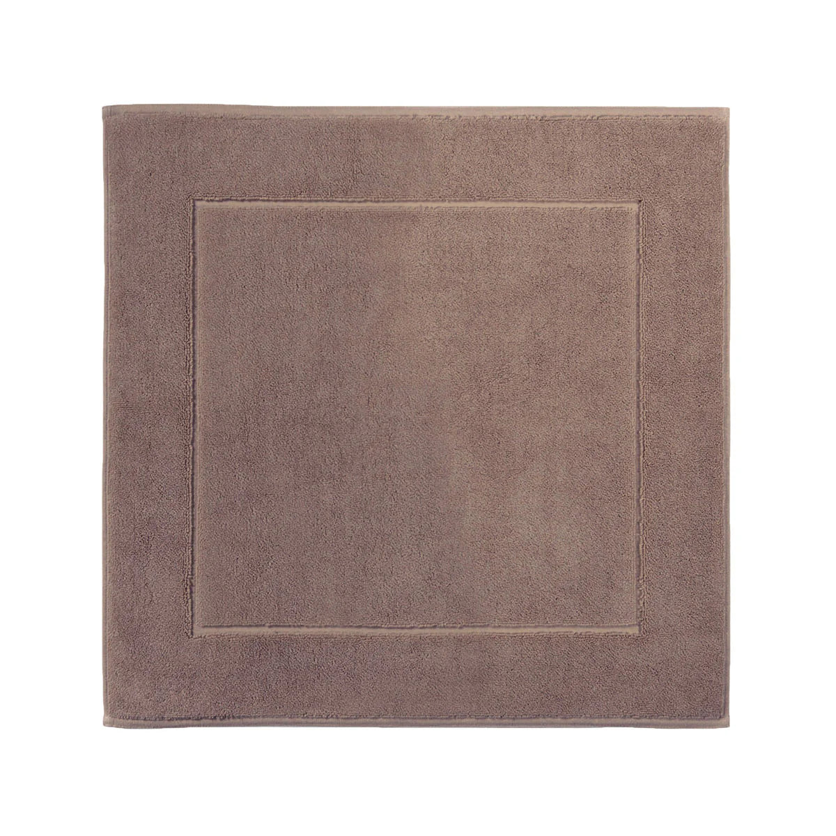 Aquanova London Bath mat-Brown bath mat on a white background