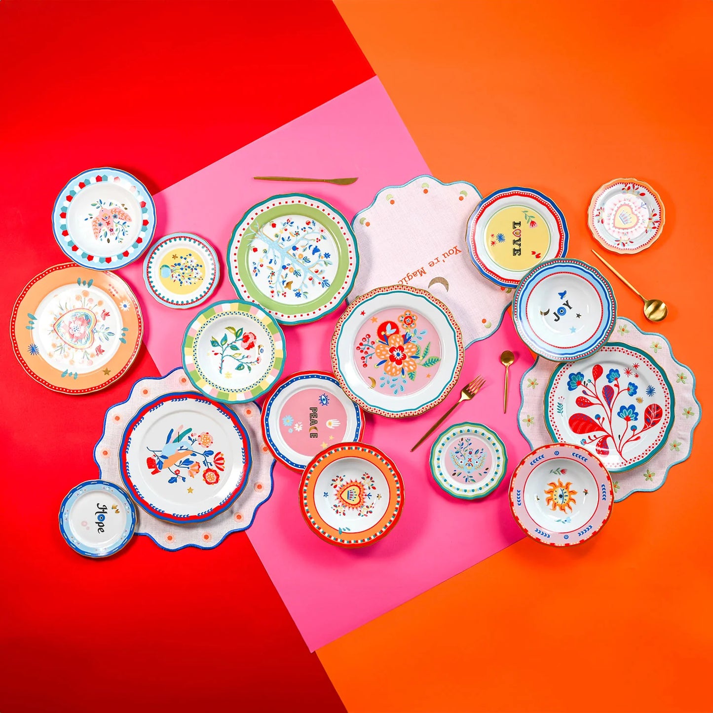 Mamma Mia Dessert Plate - Peace