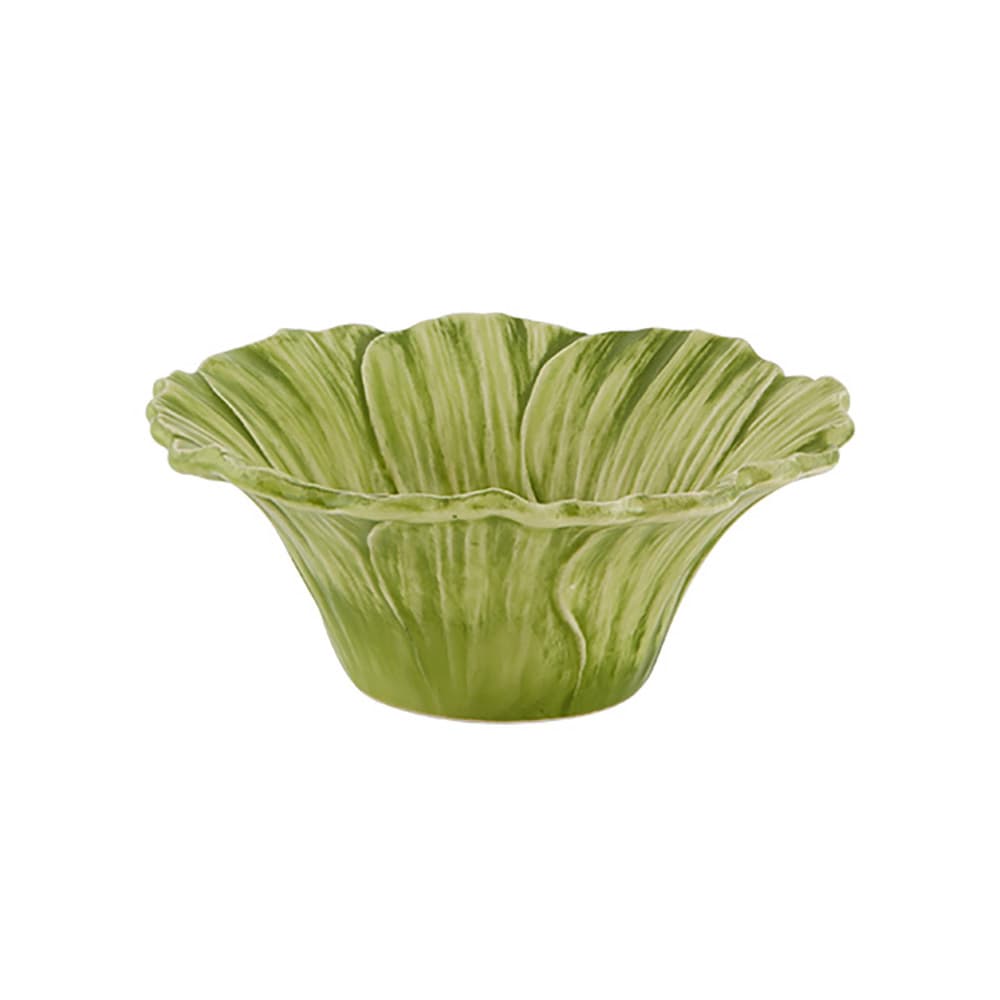 Bordallo Pinheiro Maria Flor Green Cosmos Bowl