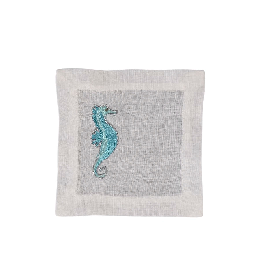 Cavallo Linen Coasters Set of 4