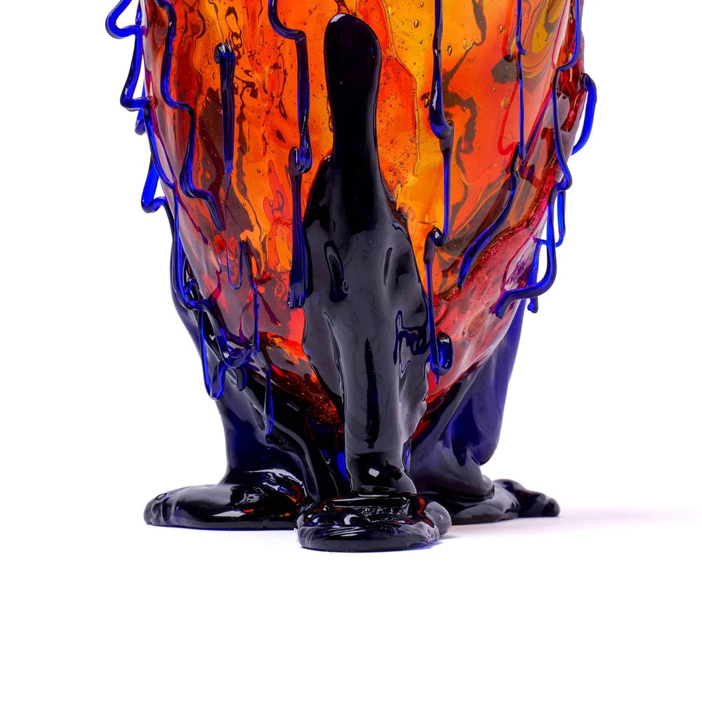 Clear Special Vase Extra Colour - Amber, Clear Fuchsia, Blue