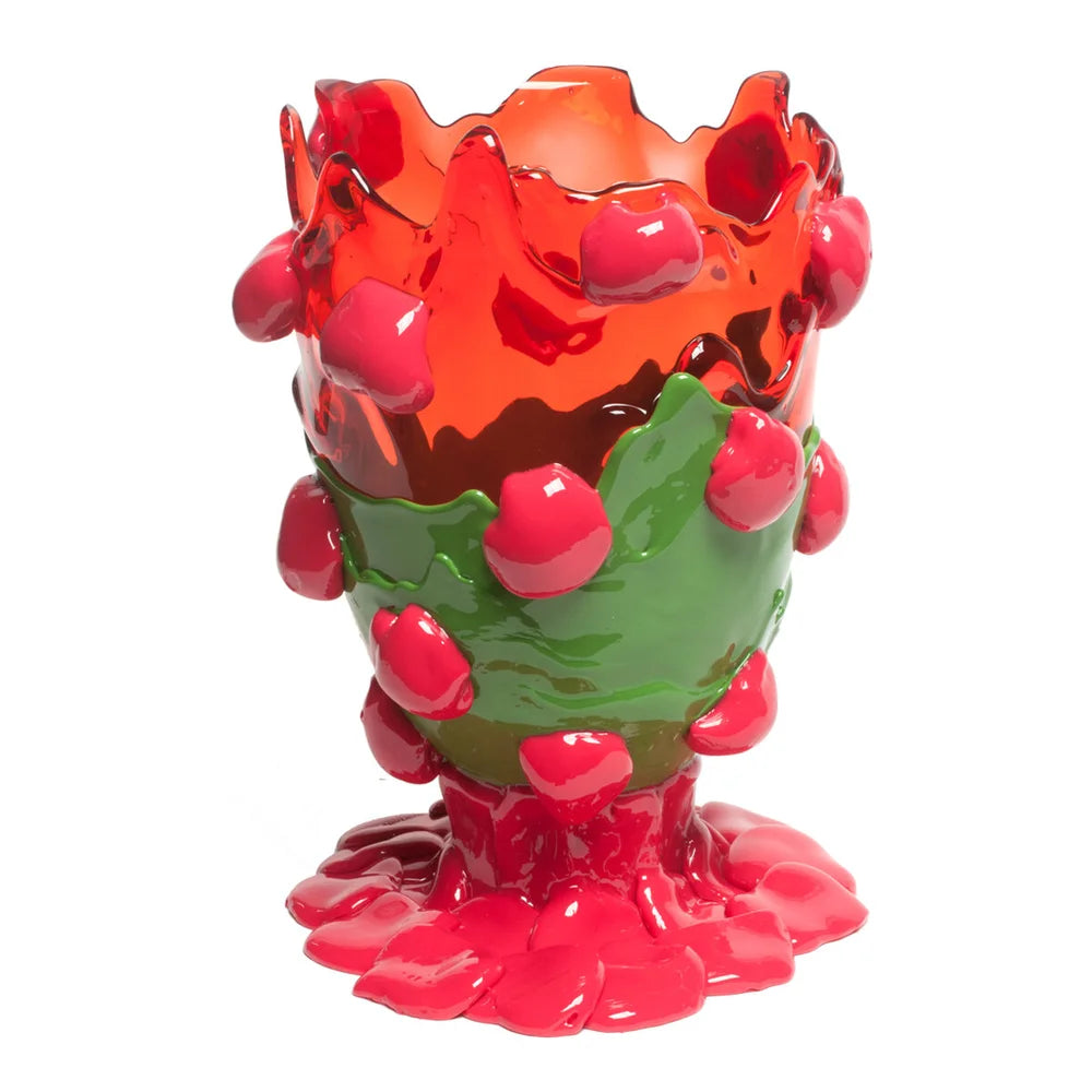 Nugget Vase Extra Colour - Ruby, Green, Fuchsia