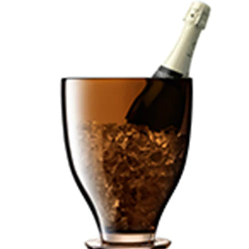 Epoque Champagne Bucket H26.5cm Amber/Lustre