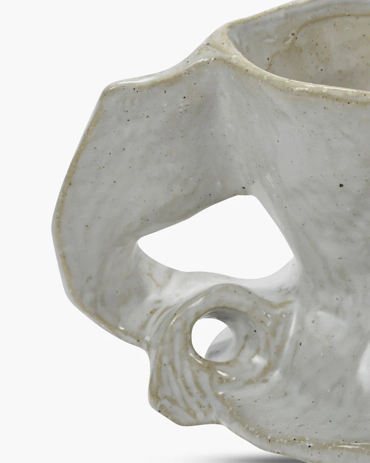 Vase - White Rosie