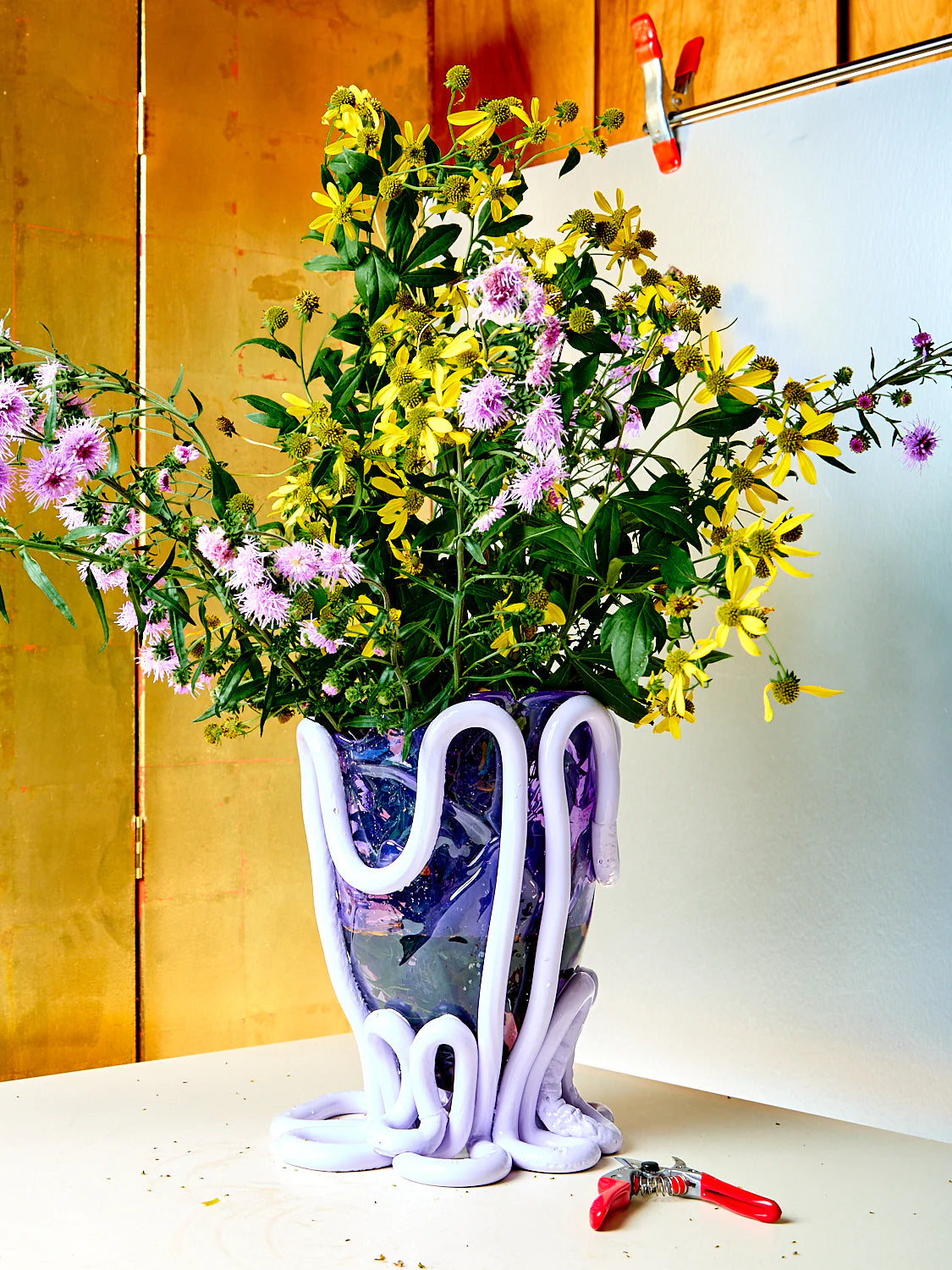 Fish Design Indian Summer Vase