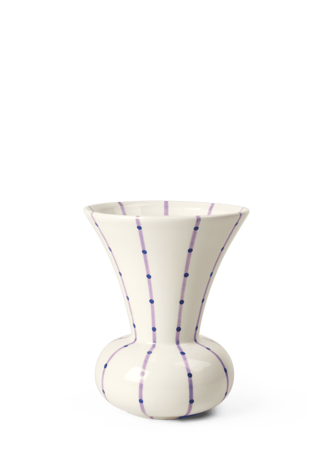 Signature Vase H15 cm purple