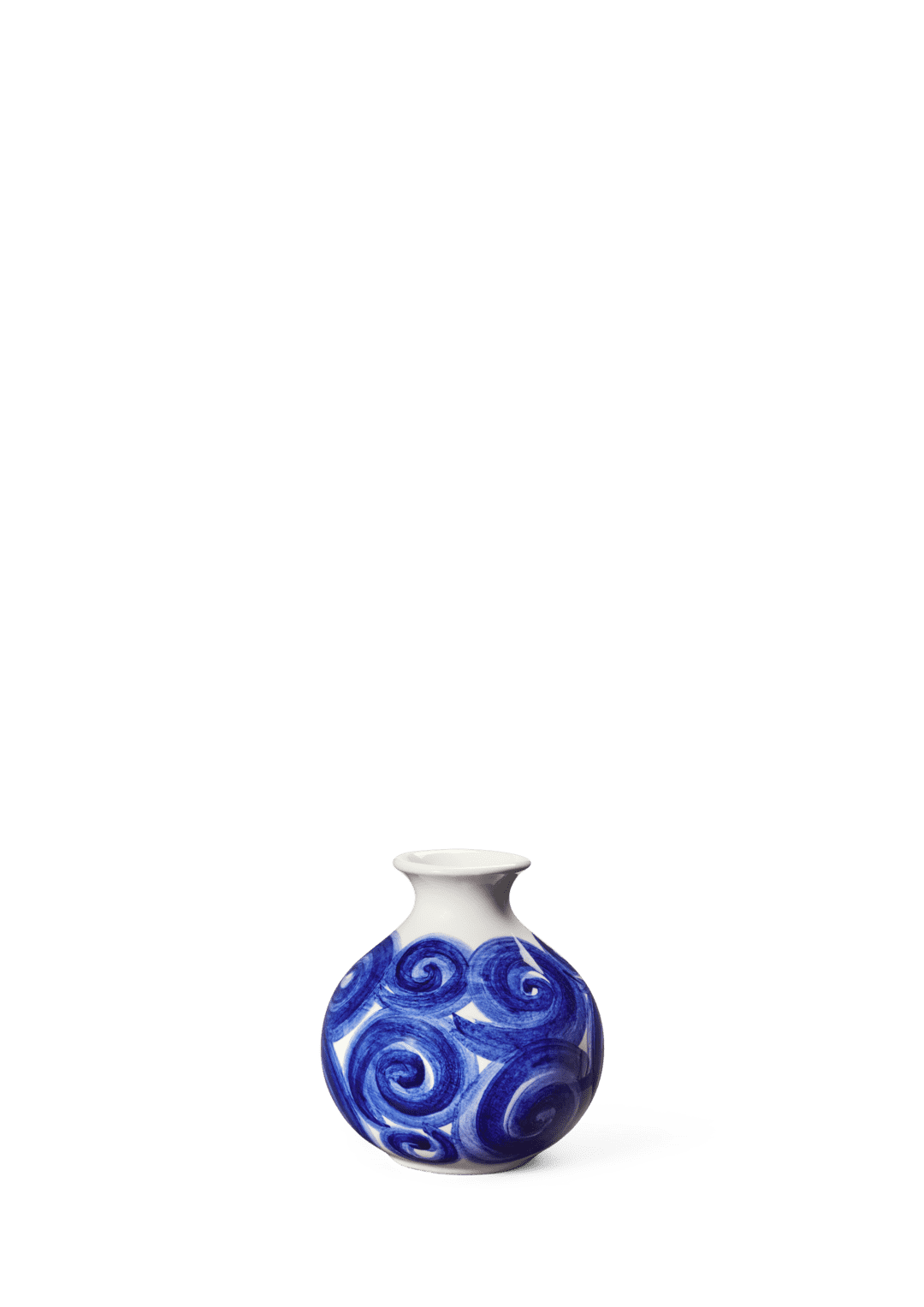 Tulle Vase H10.5 cm blue