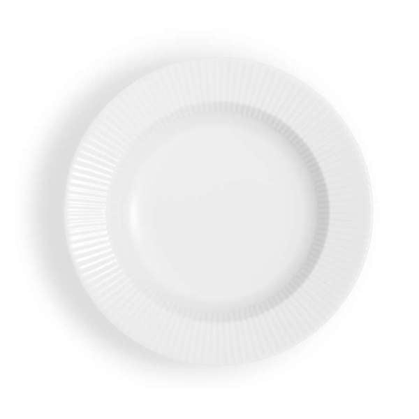Dinner plate, white plate