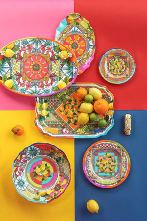 Melmine Dinner Plate – Ortigia