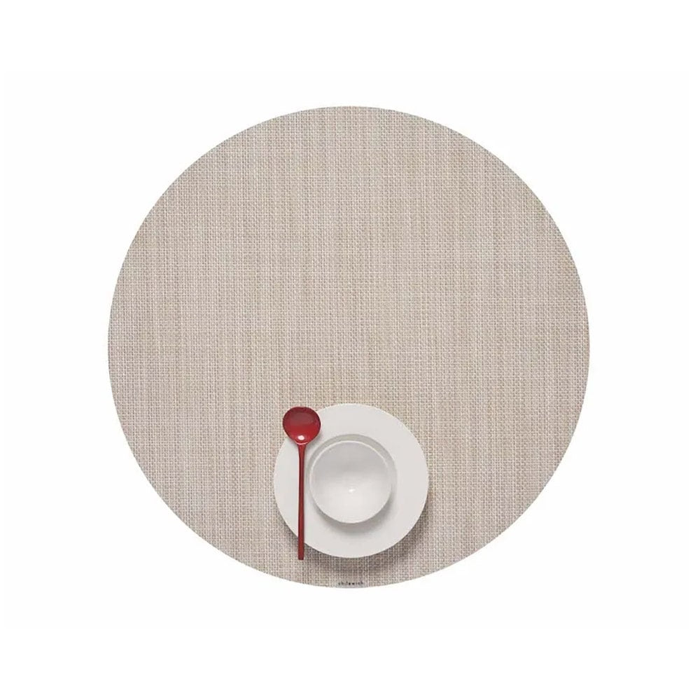 Mini Basketweave Round Placemat