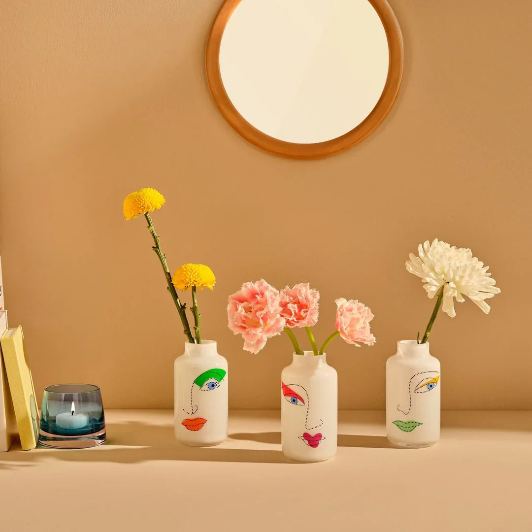 Mini Magnolia Vase 150mm White