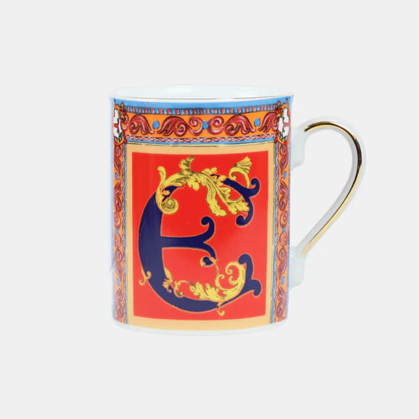 Mug Letter E – Ortigia
