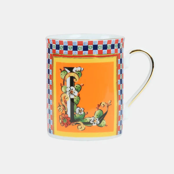 Mug Letter L – Ortigia