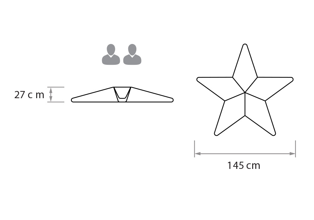 Ogo Starfish dimensions